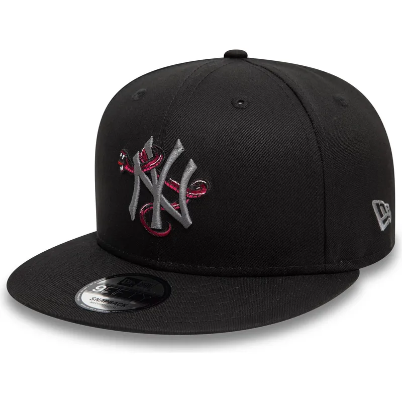 lippikset-littea-musta-snapback-9fifty-icon-new-york-yankees-mlb-new-era
