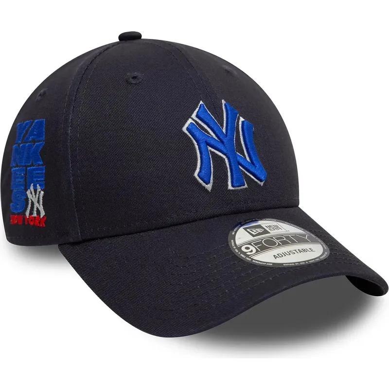 lippikset-kaareva-laivastonsininen-saadettava-nauha-9forty-side-patch-new-york-yankees-mlb-new-era lippikset-kaareva-laivastonsininen-saadettava-nauha-9forty-side-patch-new-york-yankees-mlb-new-era