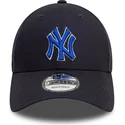 lippikset-kaareva-laivastonsininen-saadettava-nauha-9forty-side-patch-new-york-yankees-mlb-new-era