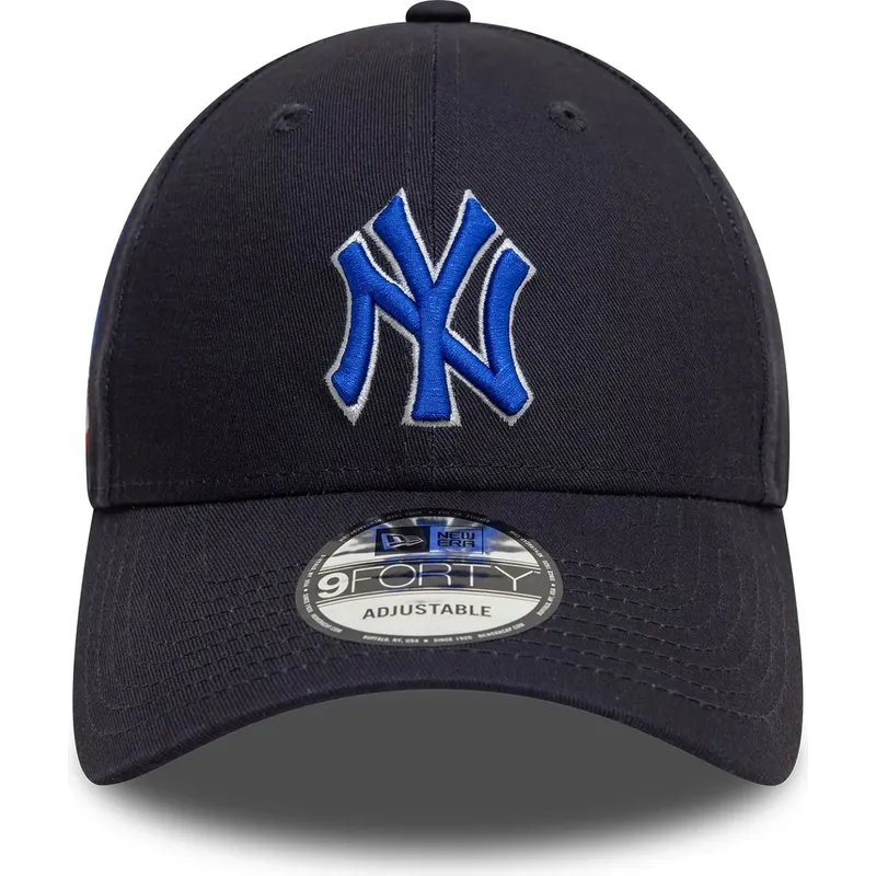 lippikset-kaareva-laivastonsininen-saadettava-nauha-9forty-side-patch-new-york-yankees-mlb-new-era lippikset-kaareva-laivastonsininen-saadettava-nauha-9forty-side-patch-new-york-yankees-mlb-new-era