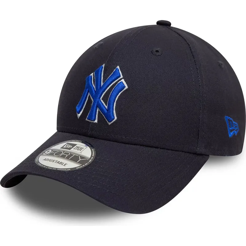 lippikset-kaareva-laivastonsininen-saadettava-nauha-9forty-side-patch-new-york-yankees-mlb-new-era lippikset-kaareva-laivastonsininen-saadettava-nauha-9forty-side-patch-new-york-yankees-mlb-new-era