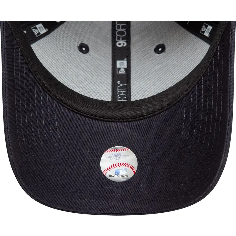 lippikset-kaareva-laivastonsininen-saadettava-nauha-9forty-side-patch-new-york-yankees-mlb-new-era lippikset-kaareva-laivastonsininen-saadettava-nauha-9forty-side-patch-new-york-yankees-mlb-new-era