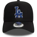 lippikset-kaareva-musta-snapback-9forty-a-frame-world-series-patch-los-angeles-dodgers-mlb-new-era