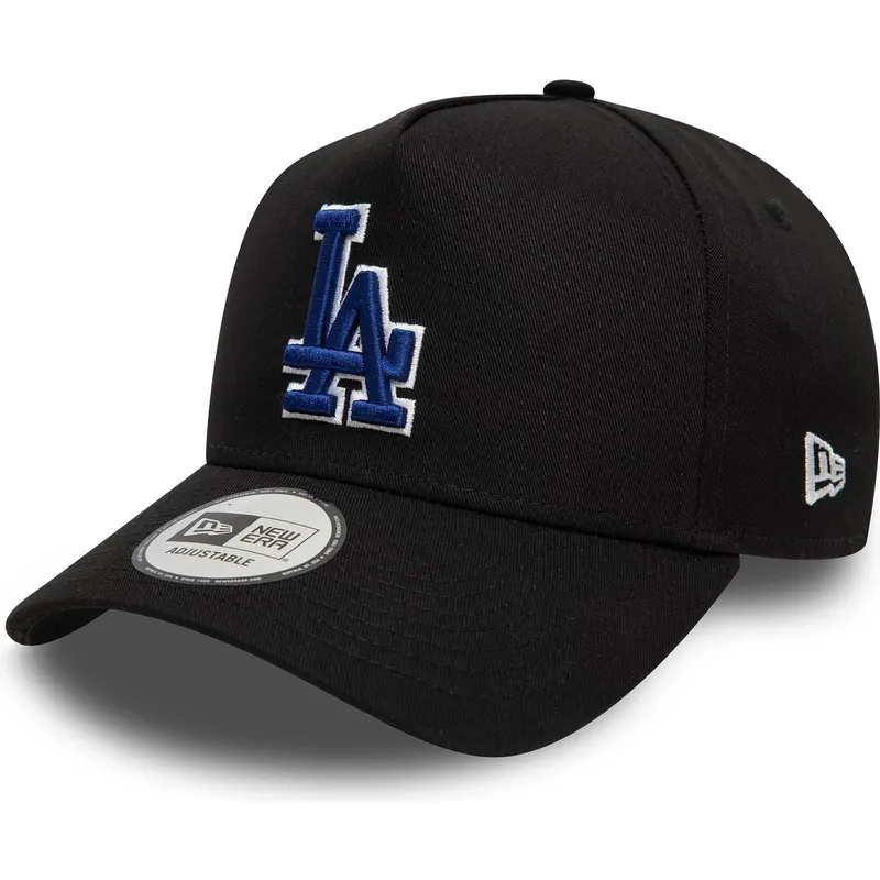 lippikset-kaareva-musta-snapback-9forty-a-frame-world-series-patch-los-angeles-dodgers-mlb-new-era