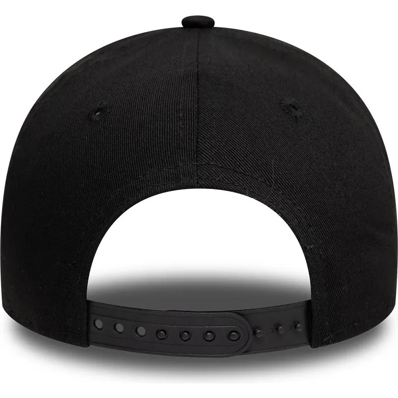 lippikset-kaareva-musta-snapback-9forty-a-frame-world-series-patch-los-angeles-dodgers-mlb-new-era