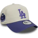 lippikset-kaareva-violetti-snapback-9forty-a-frame-world-series-patch-los-angeles-dodgers-mlb-new-era