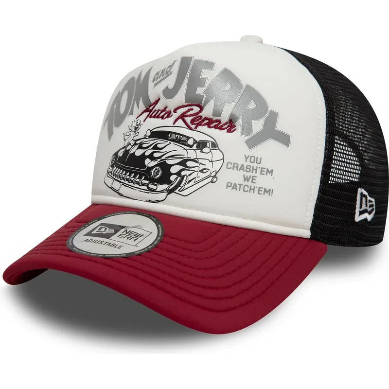 lippikset-kaareva-rekka-monivarinen-snapback-9forty-a-frame-tom-y-jerry-looney-tunes-new-era