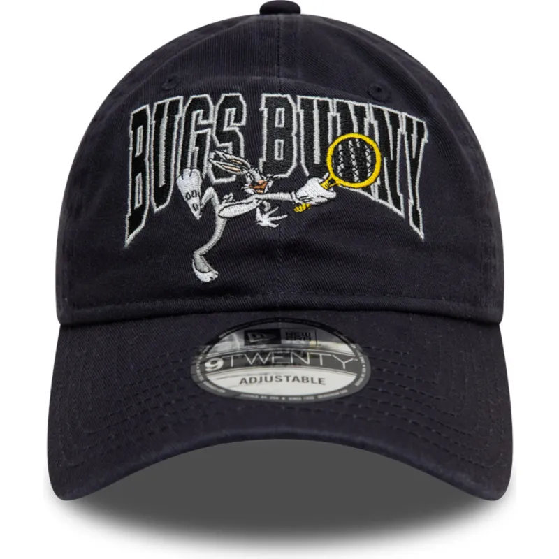 lippikset-kaareva-laivastonsininen-saadettava-nauha-9twenty-washed-bugs-bunny-looney-tunes-new-era