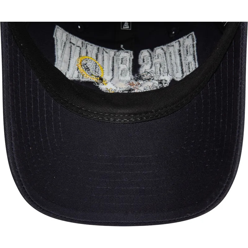 lippikset-kaareva-laivastonsininen-saadettava-nauha-9twenty-washed-bugs-bunny-looney-tunes-new-era