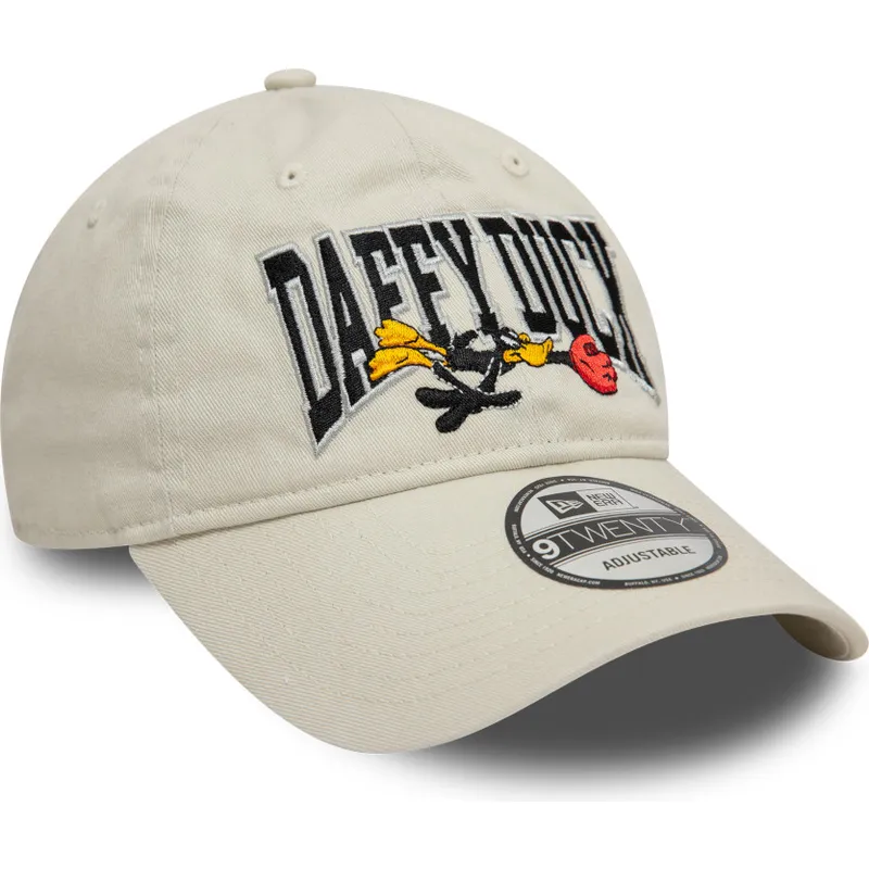 lippikset-kaareva-beige-saadettava-nauha-9twenty-washed-pato-lucas-looney-tunes-new-era