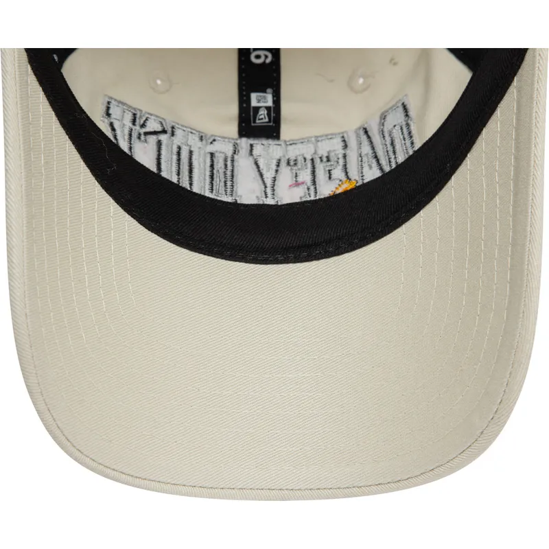 lippikset-kaareva-beige-saadettava-nauha-9twenty-washed-pato-lucas-looney-tunes-new-era