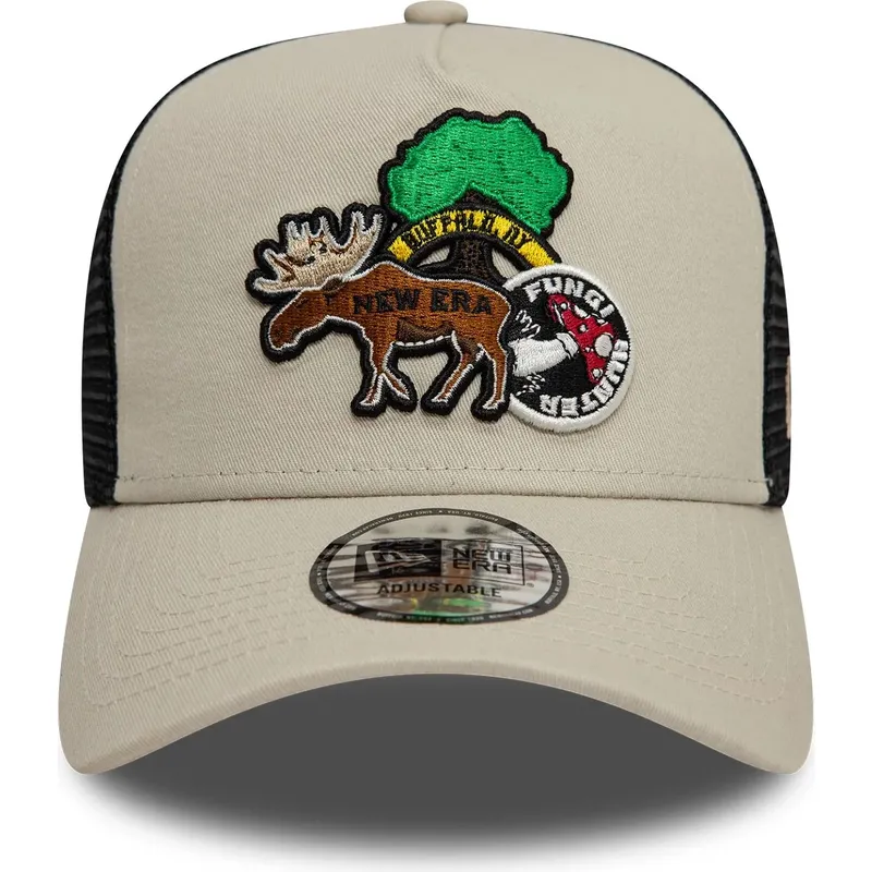 lippikset-kaareva-rekka-musta-snapback-9forty-a-frame-outdoor-patch-new-era