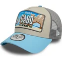lippikset-kaareva-rekka-sininen-snapback-9forty-a-frame-license-plate-cabo-ciudades-y-playas-new-era