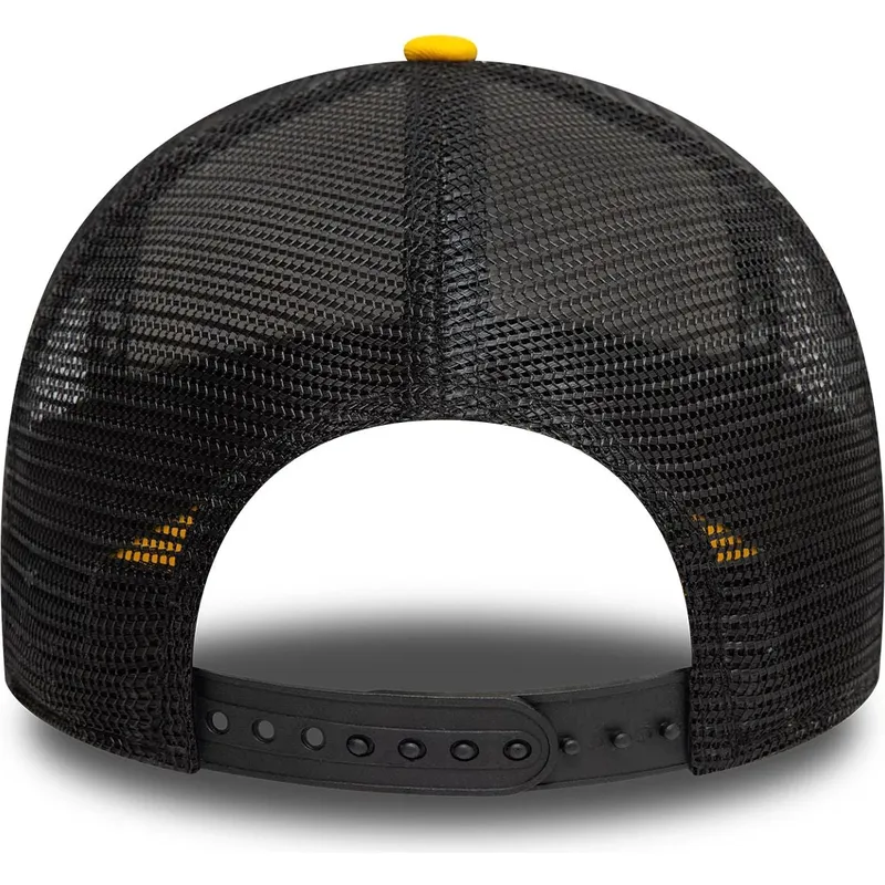 lippikset-kaareva-rekka-keltainen-snapback-9forty-a-frame-license-plate-dubai-ciudades-y-playas-new-era