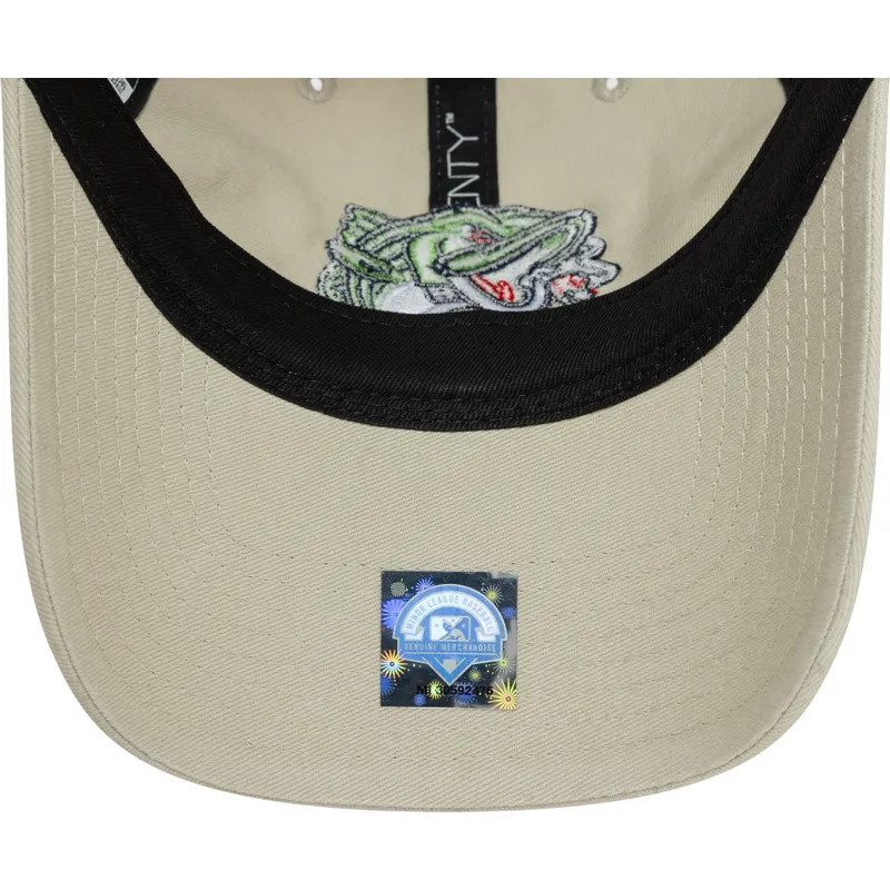 lippikset-kaareva-beige-saadettava-nauha-9twenty-gwinnett-stripers-milb-new-era