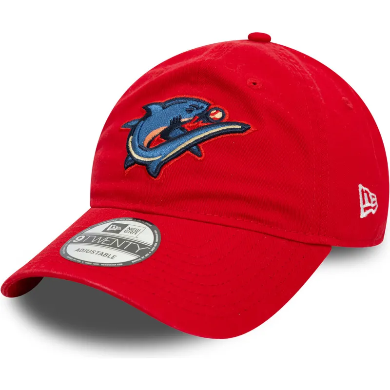 lippikset-kaareva-punainen-saadettava-nauha-9twenty-clearwater-threshers-milb-new-era lippikset-kaareva-punainen-saadettava-nauha-9twenty-clearwater-threshers-milb-new-era