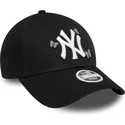 lippikset-kaareva-musta-saadettava-nauha-9twenty-icon-butterflies-new-york-yankees-mlb-new-era