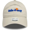cap-kaareva-beige-adjustable-strap-9twenty-take-it-easy-new-era
