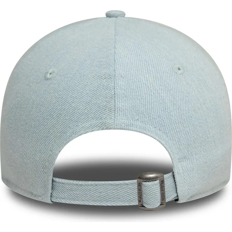 lippikset-kaareva-sininen-saadettava-nauha-rosa-9forty-denim-icon-heart-new-york-yankees-mlb-new-era