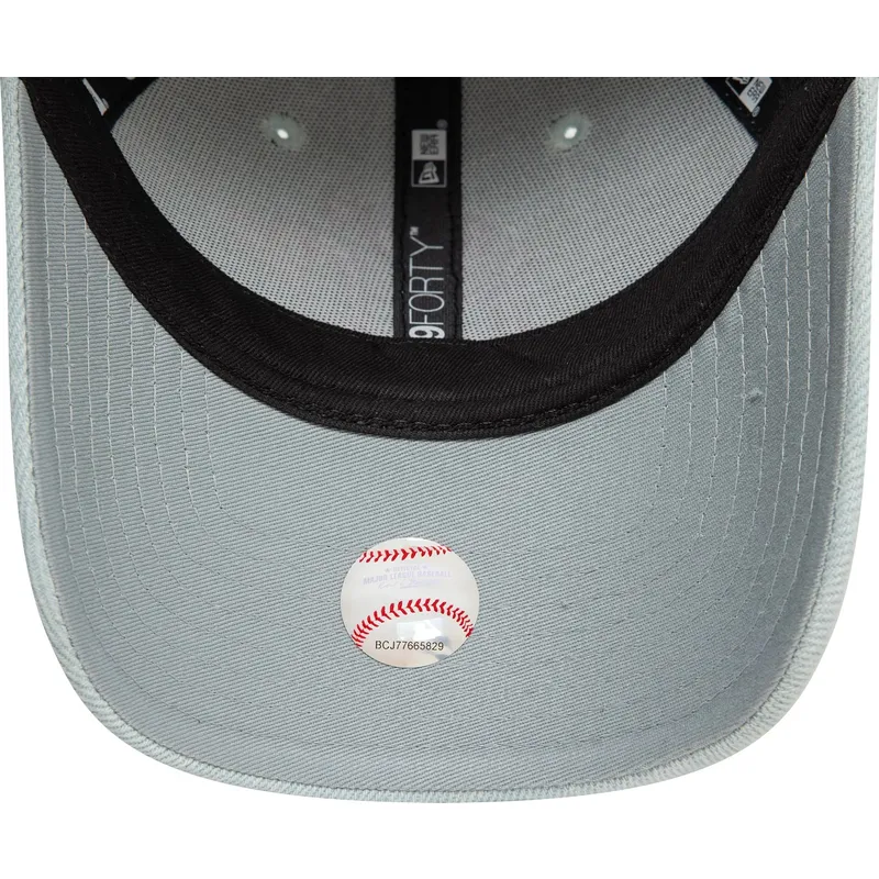 lippikset-kaareva-sininen-saadettava-nauha-rosa-9forty-denim-icon-heart-new-york-yankees-mlb-new-era