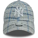 lippikset-kaareva-sininen-saadettava-nauha-9forty-tweed-new-york-yankees-mlb-new-era