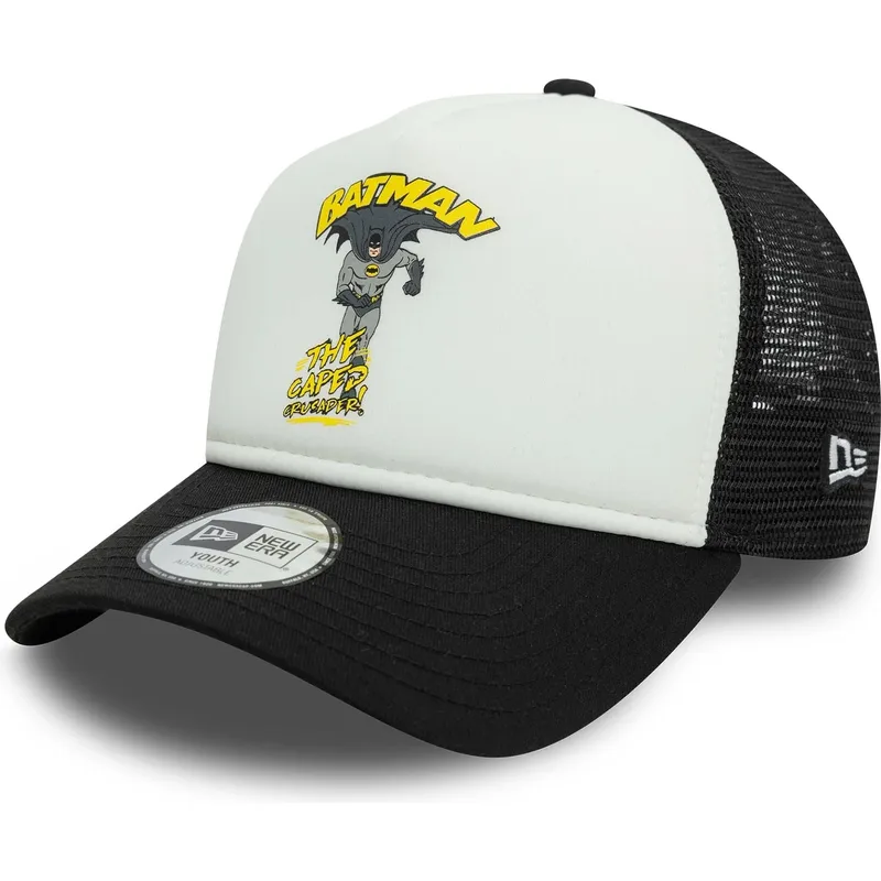 lippikset-kaareva-rekka-musta-snapback-lapsille-9forty-a-frame-batman-dc-comics-new-era lippikset-kaareva-rekka-musta-snapback-lapsille-9forty-a-frame-batman-dc-comics-new-era