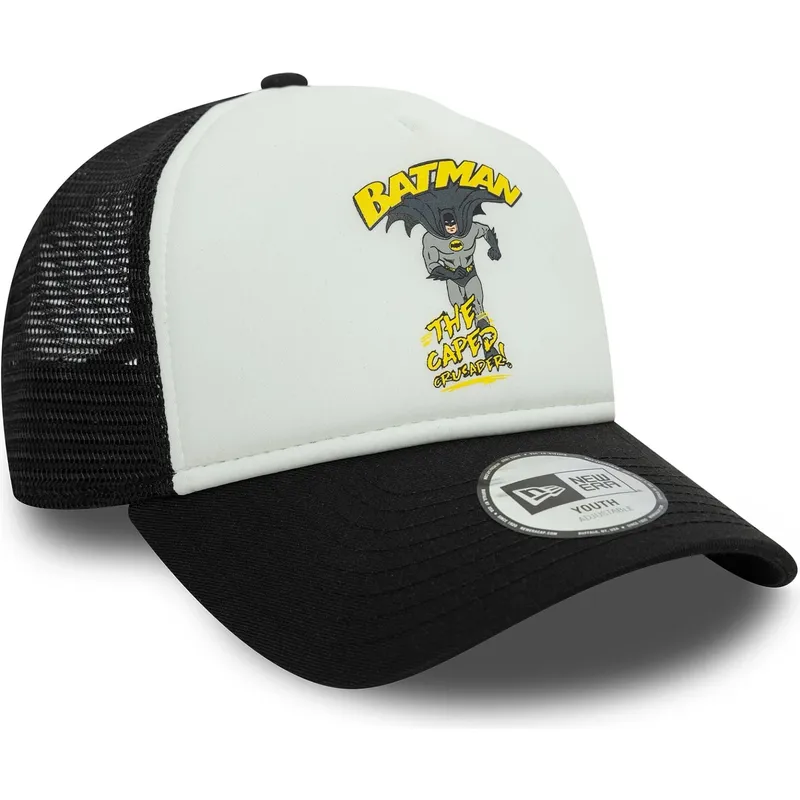 lippikset-kaareva-rekka-musta-snapback-lapsille-9forty-a-frame-batman-dc-comics-new-era lippikset-kaareva-rekka-musta-snapback-lapsille-9forty-a-frame-batman-dc-comics-new-era