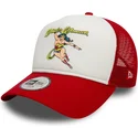 lippikset-kaareva-rekka-punainen-snapback-lapsille-9forty-a-frame-wonder-woman-dc-comics-new-era