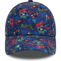 cap-kaareva-navy-blue-adjustable-strap-lapsille-9forty-all-over-print-superman-dc-comics-new-era