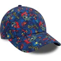 cap-kaareva-navy-blue-adjustable-strap-lapsille-9forty-all-over-print-superman-dc-comics-new-era