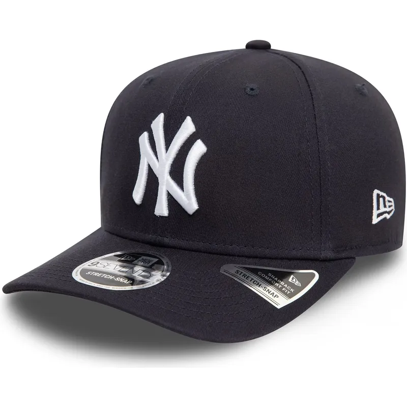lippikset-kaareva-laivastonsininen-snapback-9seventy-stretch-snap-new-york-yankees-mlb-new-era