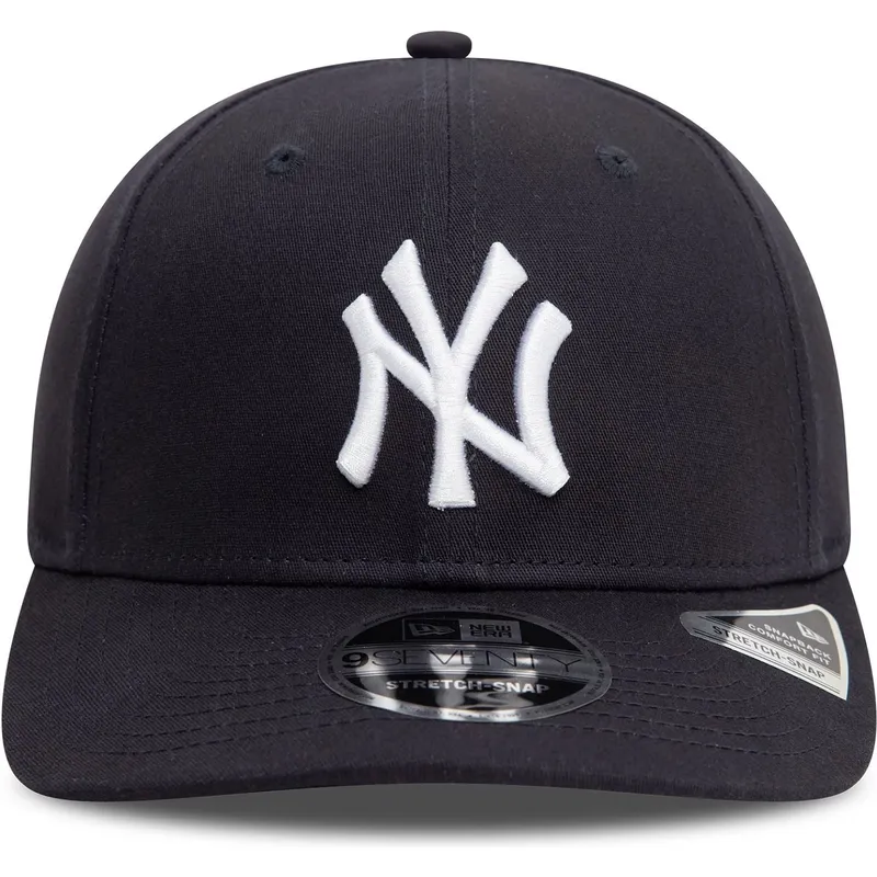 lippikset-kaareva-laivastonsininen-snapback-9seventy-stretch-snap-new-york-yankees-mlb-new-era