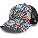 lippikset-kaareva-rekka-monivarinen-snapback-9forty-a-frame-grafiti-all-over-print-ac-milan-serie-a-new-era