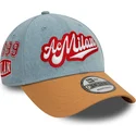 lippikset-kaareva-monivarinen-saadettava-nauha-9forty-denim-ac-milan-serie-a-new-era