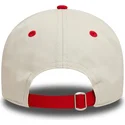lippikset-kaareva-punainen-saadettava-nauha-9twenty-contrast-visor-manchester-united-football-club-premier-league-new-era