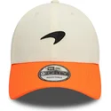 lippikset-kaareva-oranssi-saadettava-nauha-9forty-contrast-visor-mclaren-racing-formula-1-new-era