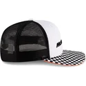 lippikset-littea-rekka-musta-snapback-9fifty-checkered-visor-mclaren-racing-formula-1-new-era