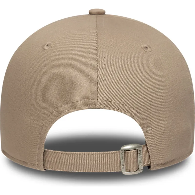cap-kaareva-brown-adjustable-strap-claro-9forty-league-essential-new-york-yankees-mlb-new-era