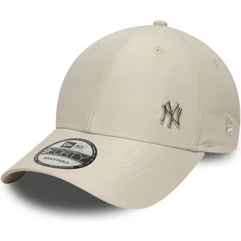 Cap kaareva beige adjustable strap 9FORTY Flawless New York Yankees MLB New Era