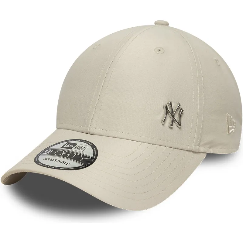 cap-kaareva-beige-adjustable-strap-9forty-flawless-new-york-yankees-mlb-new-era