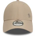 cap-kaareva-brown-adjustable-strap-claro-9forty-flawless-new-york-yankees-mlb-new-era