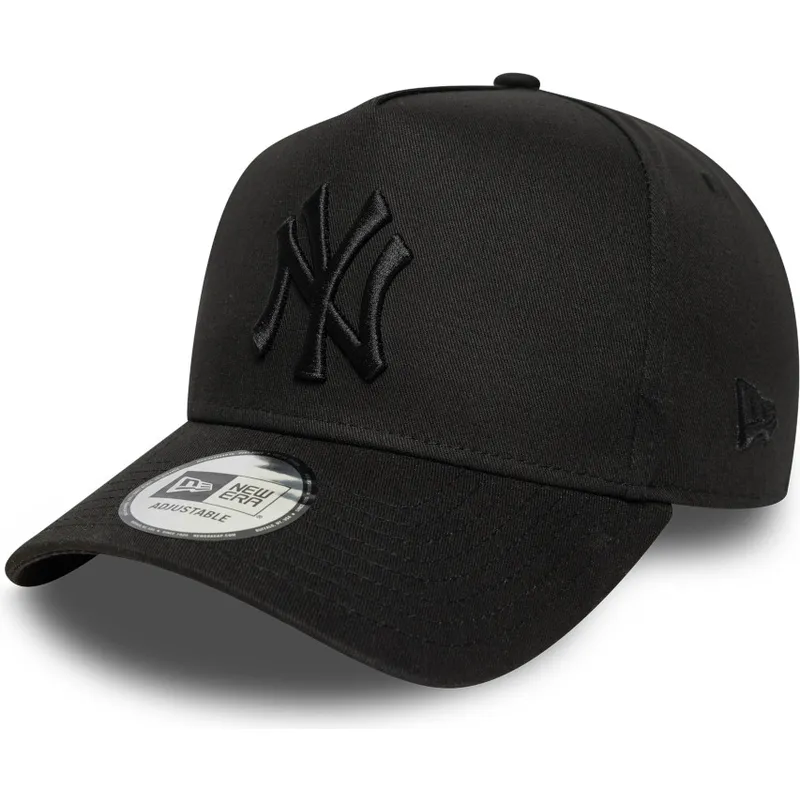 cap-kaareva-black-snapback-e-frame-league-essential-new-york-yankees-mlb-new-era