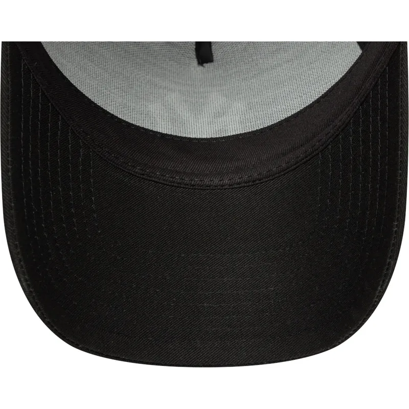 lippikset-kaareva-musta-snapback-e-frame-league-essential-new-york-yankees-mlb-new-era