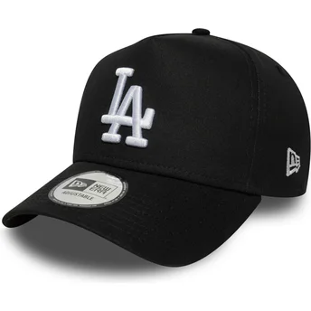 Cap kaareva black snapback E Frame League Essential Los Angeles Dodgers MLB New Era