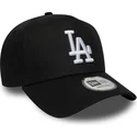 lippikset-kaareva-musta-snapback-e-frame-league-essential-los-angeles-dodgers-mlb-new-era