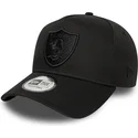lippikset-kaareva-musta-snapback-e-frame-essential-las-vegas-raiders-nfl-new-era