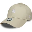 lippikset-kaareva-beige-saadettava-nauha-9forty-mini-new-york-yankees-mlb-new-era