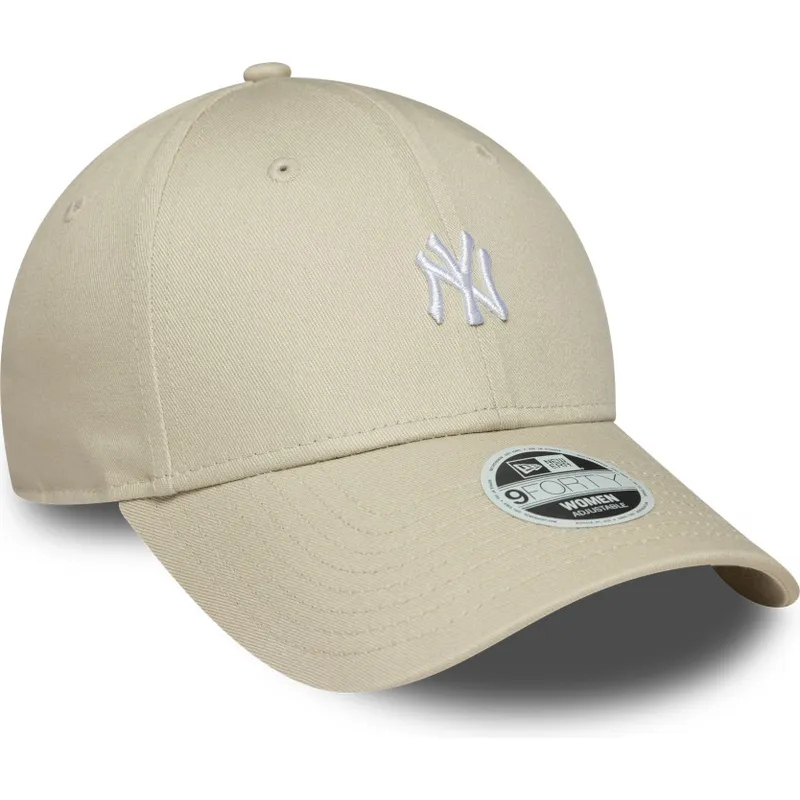 lippikset-kaareva-beige-saadettava-nauha-9forty-mini-new-york-yankees-mlb-new-era