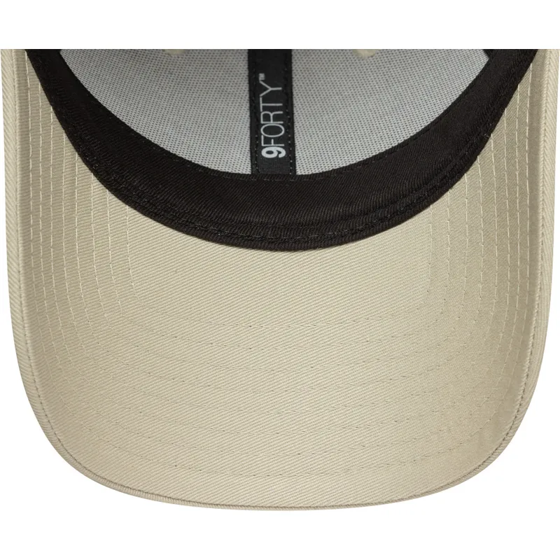 lippikset-kaareva-beige-saadettava-nauha-9forty-mini-new-york-yankees-mlb-new-era