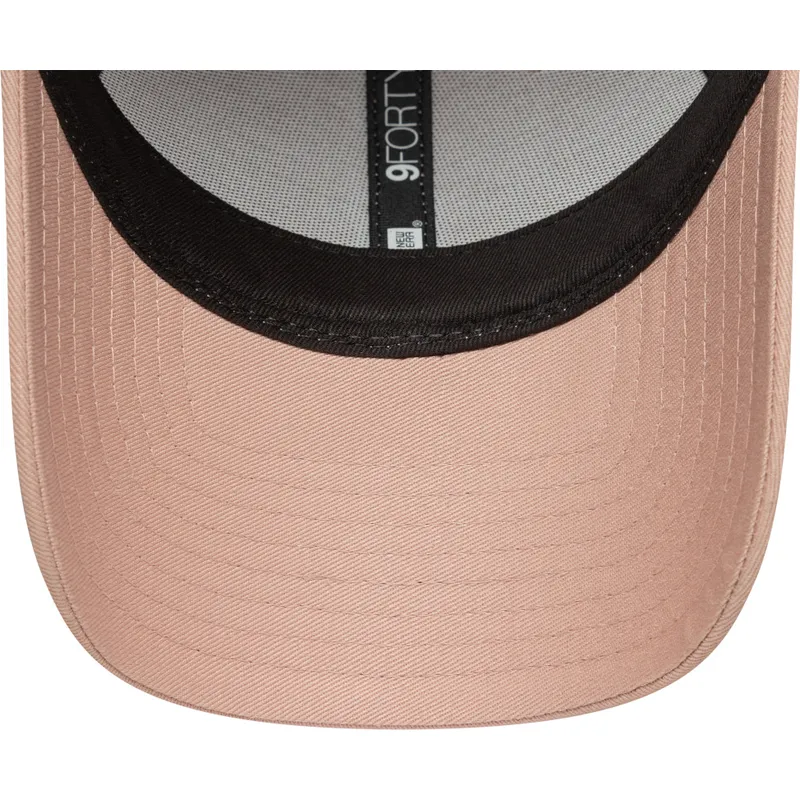 cap-kaareva-pink-adjustable-strap-9forty-mini-new-york-yankees-mlb-new-era cap-kaareva-pink-adjustable-strap-9forty-mini-new-york-yankees-mlb-new-era